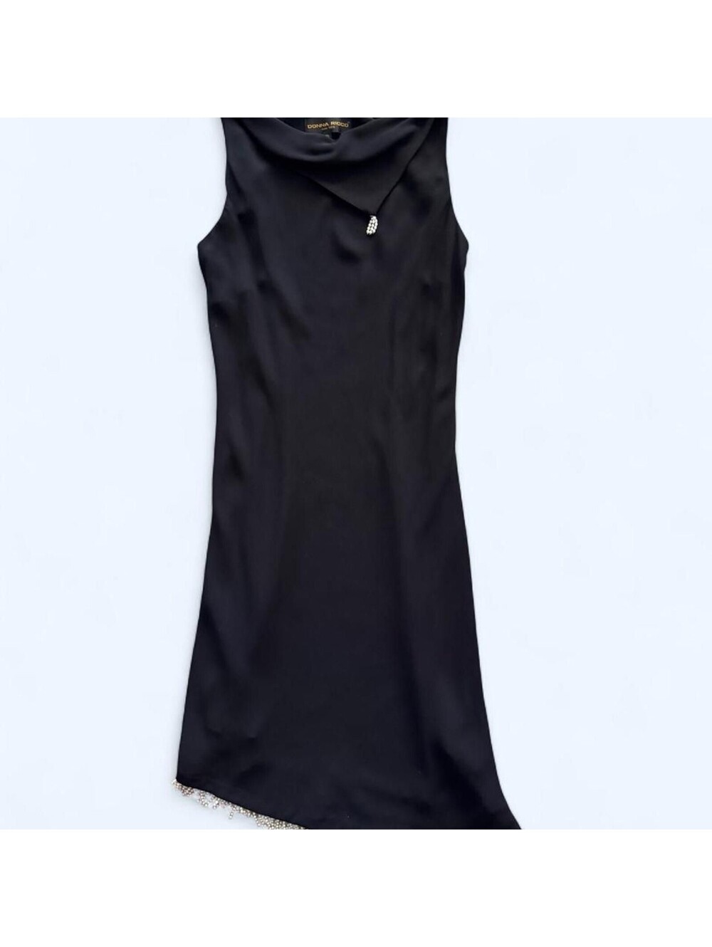 Donna-ricco Women's Black Dress
